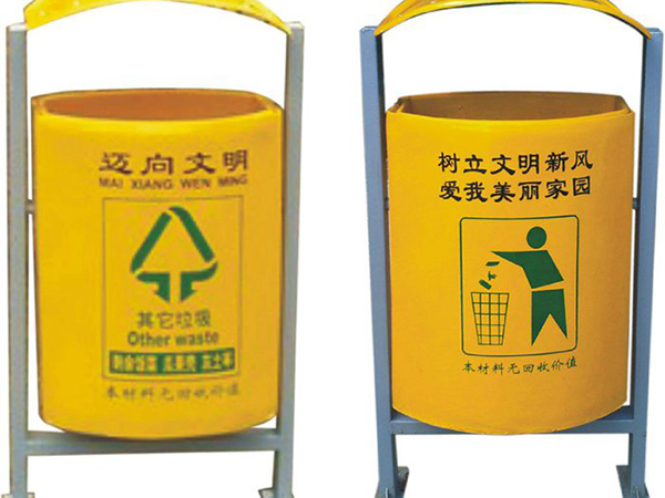 玻璃钢垃圾桶环保图片1